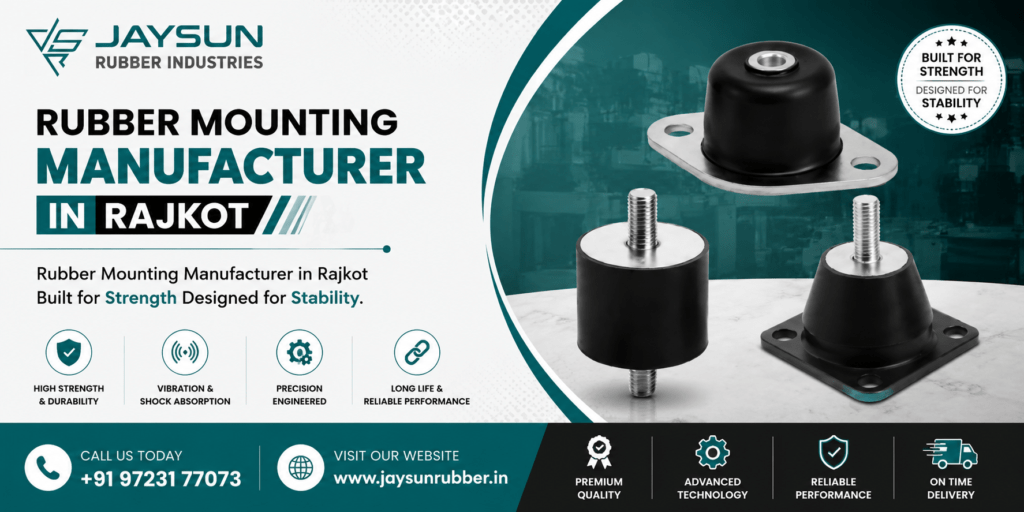 Rubber Mounting Manufacturer in Rajkot