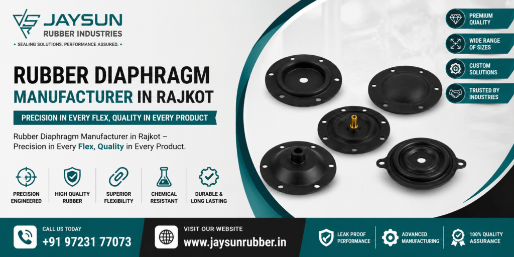 Rubber Diaphragm Manufacturer in Rajkot
