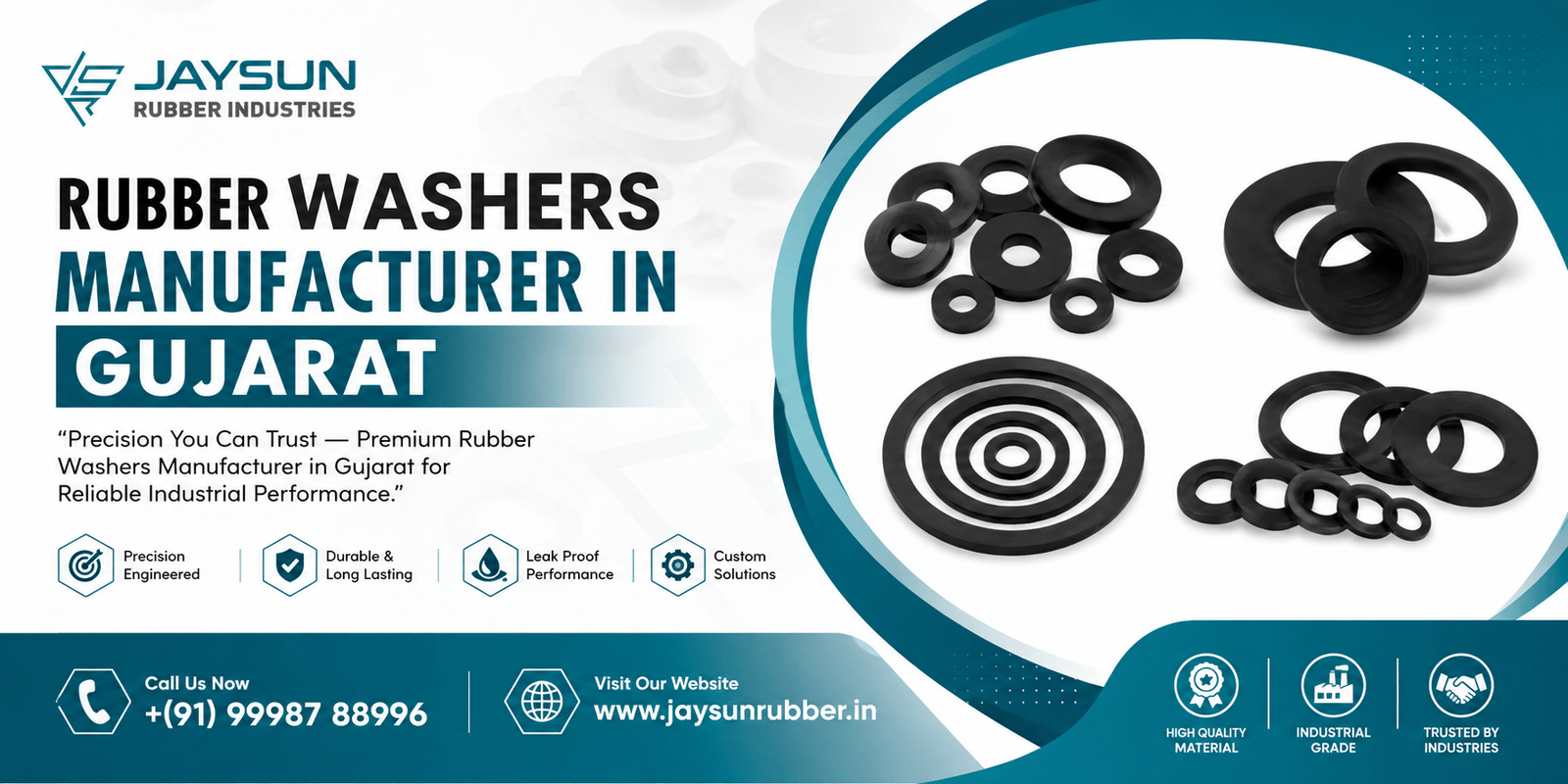 Rubber Washers Manufacturer in Gujarat