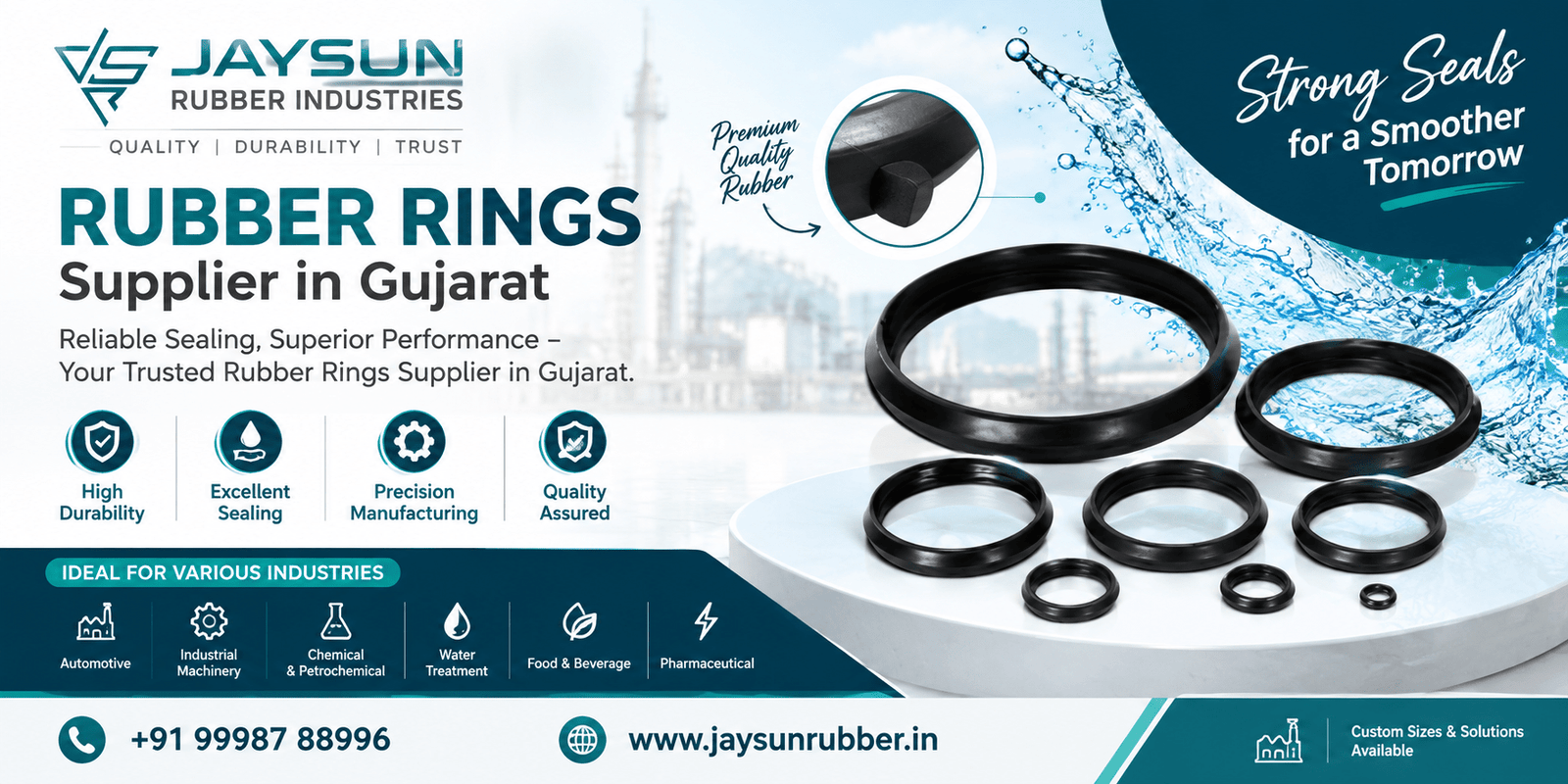 Rubber Rings Supplier in Gujarat