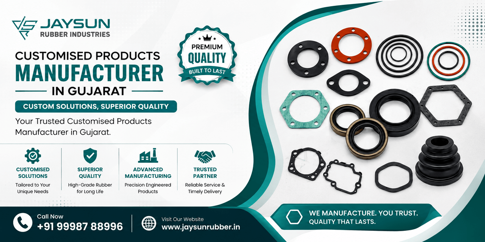 Customised Products Manufacturer in Gujarat